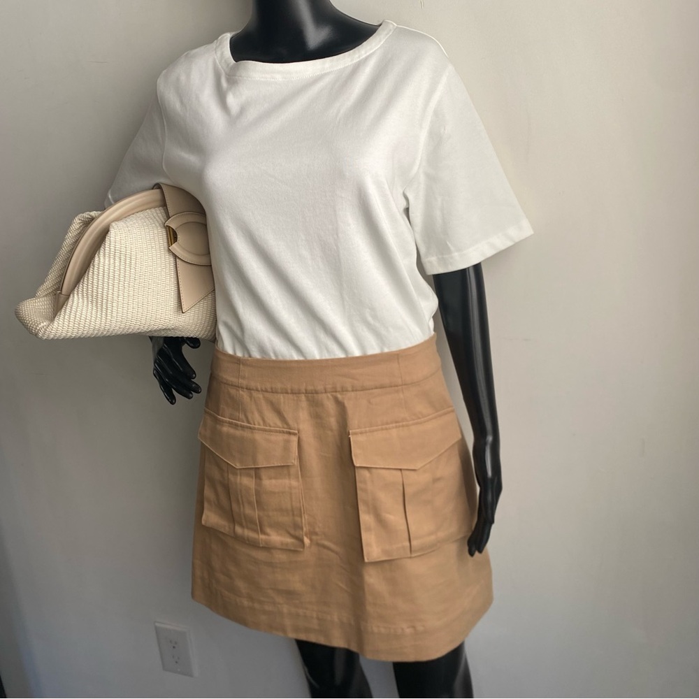 Veronica Beard White/Tan 100% cotton one piece